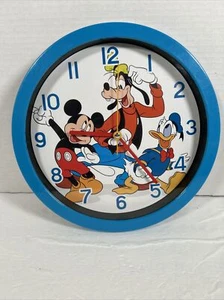 RELOJ DE PARED ANALÓGICO DISNEY 10" GOOFY, DONALD & MICKEY MOUSE - Imagen 1 de 3