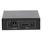  Splitter High Definition Video Switcher 1 In 2 Out 100‑240V Connect Aud 