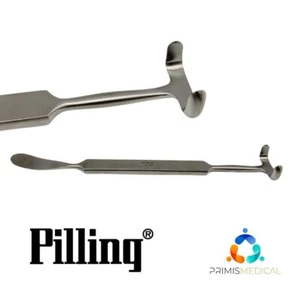 Pilling 34-3164 Matson Rib Stripper & Elevator 60mm Tip/Jaw Straight 8-3/4" - Bild 1 von 4
