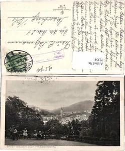 72358,Baden Baden Friesenberg 1916 - Bild 1 von 1