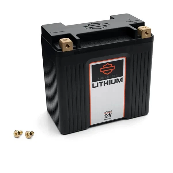 GENUINE HARLEY-DAVIDSON LiFepo4 LITHIUM LIFE 8AH 12V FLHT/FLTR BATTERY 66000303 Foto 1 de 1