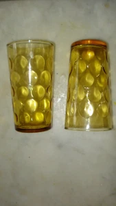 Hazel Atlas - El Dorado Coin Dot Tumblers (575) - Picture 1 of 2