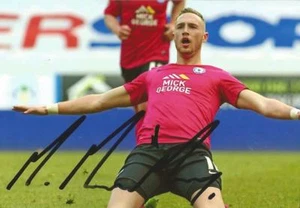 PETERBOROUGH: MARCUS MADDISON SIGNED 6x4 ACTION PHOTO+COA - Picture 1 of 1