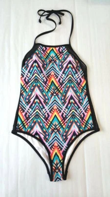 Victoria's Secret One Piece Lightly Padded Swimsuit Aztec Multi- Color Small NWT - Image 1 of 2