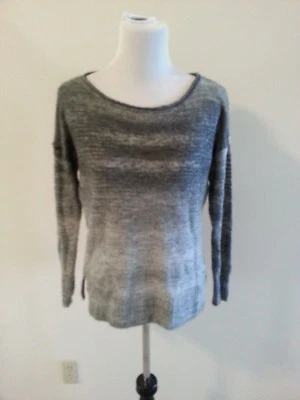 Vintage Superdry Premium Black Label gray & charcoal sweater - womens small - Image 1 of 4
