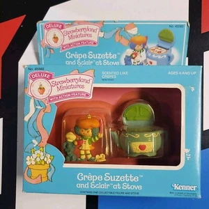 Strawberry Shortcake CREPE SUZETTE ECLAIR AT STOVE Strawberryland PVC Nuevo Sin usar, en caja sellada - Imagen 1 de 8