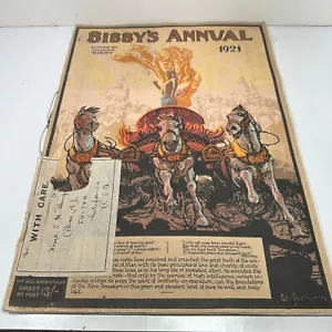 1921 BIBBY'S ANNUAL MAGAZINE EDITED BY JOSEPH BIBBY ILLUSTRATIONS & PHOTOS - Picture 1 of 5