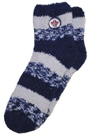 RMC Stripe Sleep Socks NHL Winnipeg Jets Medium Cover