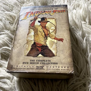 The Adventures of Indiana Jones: The Complete DVD Movie Collection 4 DVD Box Set - Picture 1 of 4