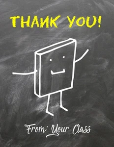 Thank You!: From: Your Class: Teacher Appreciation Gift - Happy Teacher's Day - - Picture 1 of 1