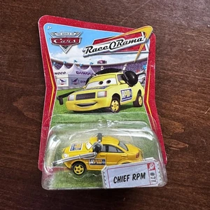 Disney Pixar Cars Race O Rama Chief RPM Diecast Car New World of Cars Mattel #71 - Picture 1 of 4