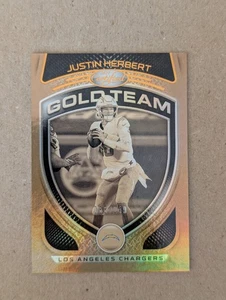 Justin Herbert 2021 certificado Panini - Gold Team #GT-3 espejo bronce/249 - Imagen 1 de 3