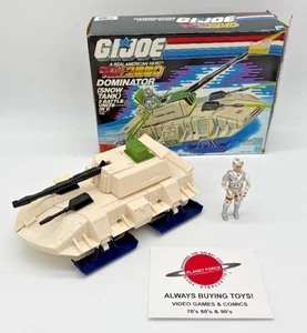 1987 Dominator Complete w/ Box Battle Force 2000 GI Joe Vehicle + Avalanche - Picture 1 of 4