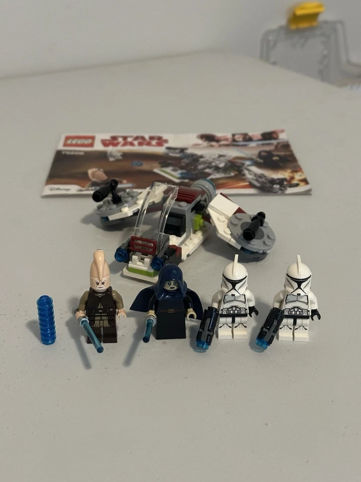 Lego Star Wars: Jedi and Clone Troopers Battle Pack (75206) 100% completo - Imagem 1 de 4
