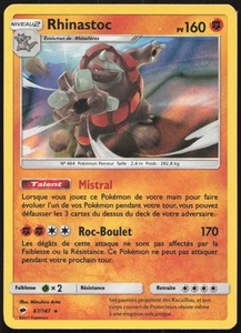 Carte Pokémon Rhinastoc 67/147 Holo Ombres Ardentes Français - Picture 1 of 2