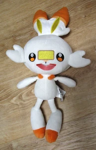 Nintendo Pokemon Scorbunny 14” Stuffed Plush Jazwares 2022 - Picture 1 of 4