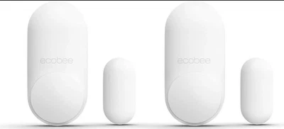 Ecobee Smart Sensor for Doors & Windows 2 Pack - Wifi Contact Sensor for Home - Image 1 of 4