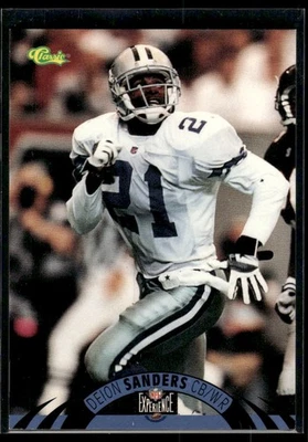 1996 Classic NFL Experience Deion Sanders Dallas Cowboys #80 - Image 1 of 2