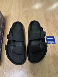 Birkenstock Terra Stealth 2-Riemen Herren Apex schwarz Größe 43 - Bild 1 von 6