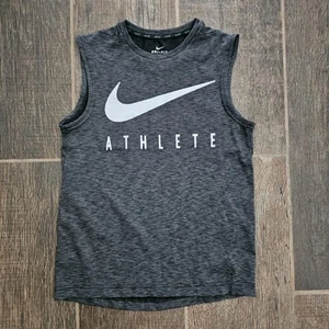 Childrens Nike Dri-Fit sleeveless athletic shirt, grey size L - Picture 1 of 10
