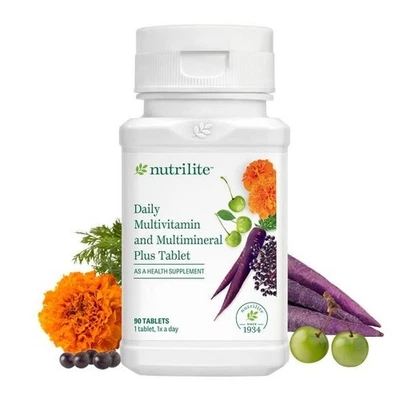 NUTRILITE Daily Multivitamin and Multimineral Tablets 90 Tabs EXP 05/2027 AMWAY - Image 1 of 4