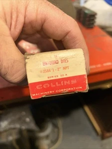 ROTHENBERGER 2584, 1''-2'' PIPE THREADER DIE SET , COLLINS - Picture 1 of 5