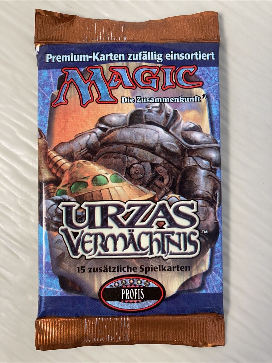 Magic: The Gathering Urza's Legacy Sealed Collectible Card Magic: The Gathering Urza's Legacy Sealed Collectible Card