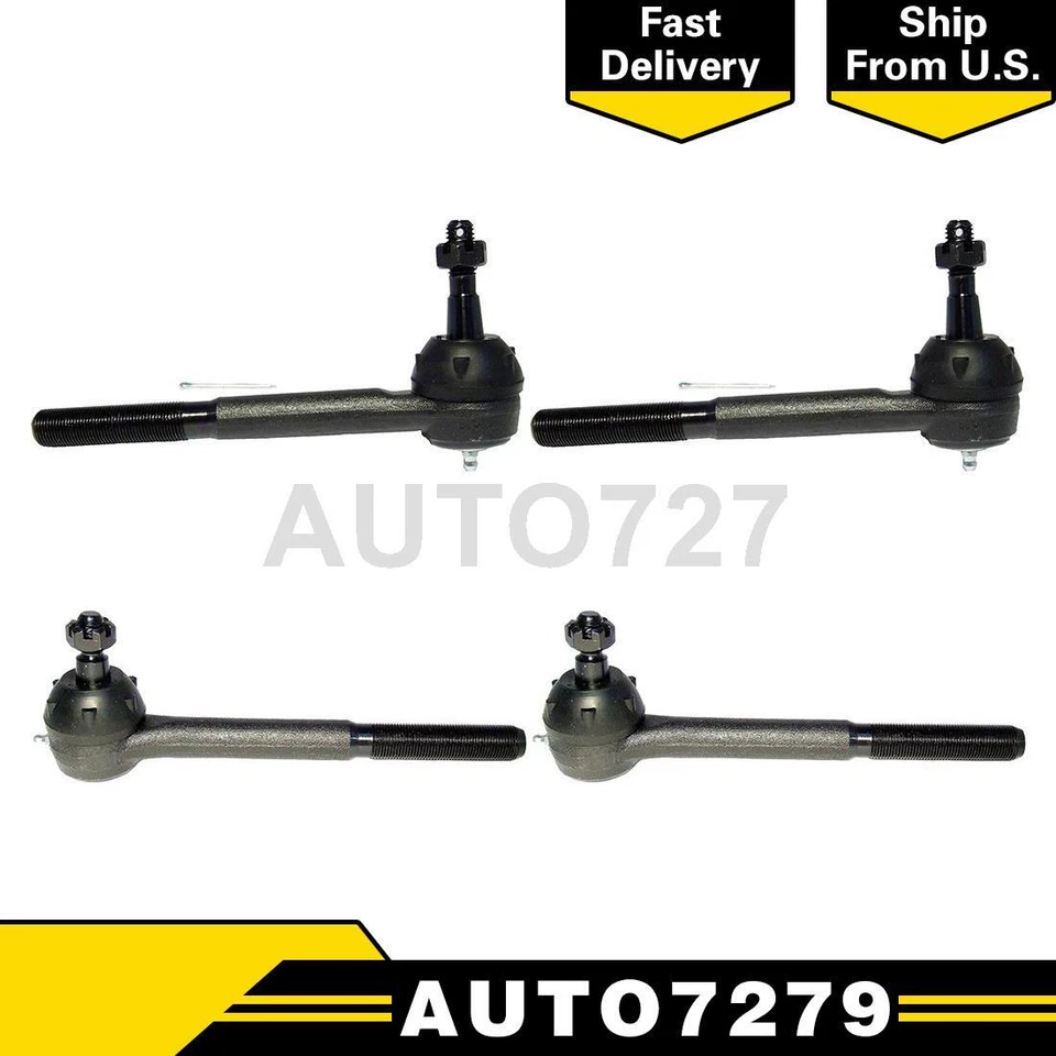 Extremo de barra de dirección interior exterior Delphi 4 piezas para Chevrolet C1500 C1500 Suburban Foto 1 de 3