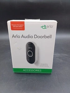 NEW NIB Arlo Audio Doorbell for Arlo Cameras, White AAD1001-100NAS-04 - Picture 1 of 5
