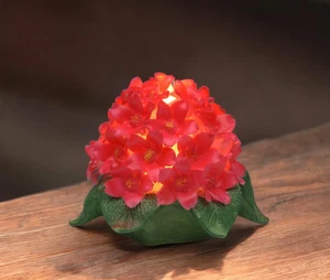 Ceramic Malcus Flower Nightlight, Home Decor, Gift for Her, Gift for Mom, Romant - Picture 1 of 3