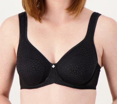 Breezies~Diamond Shimmer Unlined Support Underwire Bra~A561419~No Padding - Image 1 of 4