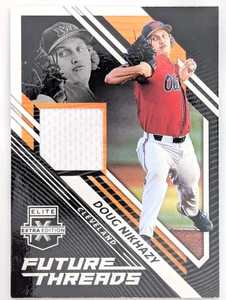 Panini Elite 2021 edición extra - Future Threads Doug Nikhazy #FT-DN (MEM, RC) - Imagen 1 de 2
