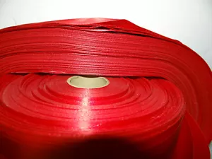 Solid Red Ribbon 3" Wide Over 5 Pounds Christmas Holiday Crafts - Picture 1 of 2