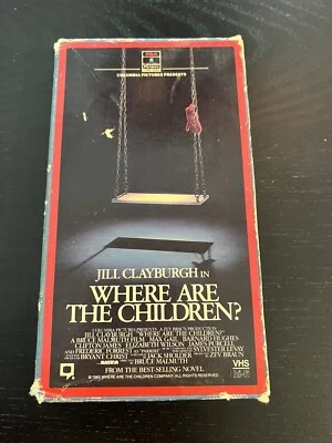 Vintage VHS 1986 Where Are The Children Jill Clayburgh - RCA Columbia Sideloader - Image 1 of 4