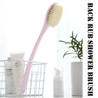 Back Ball Brush Soft Bristle Back Massage Brush for Home Bathroom (Pink)