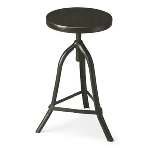 Butler Fullerton Industrial Chic Revolving Stool, Metalworks - 2897025 - Picture 1 of 1