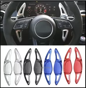 Paddles Shift Shifter Extension for Audi Steering RS3 RS4 RS5 TTRS RSQ3 RSQ8 P5 - Picture 1 of 11