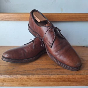 Allen Edmonds Cuero Grano Escocés Marrón Lambert Talla 10 D EE. UU. Recrafts - Imagen 1 de 8
