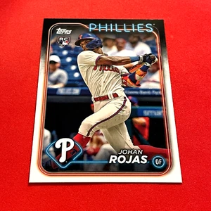 Johan Rojas .. ROOKIE .. Philadelphia Phillies .. 2024 Topps Card 209 - Picture 1 of 2