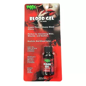 Blood Gel 1 Oz - TOXIX - Create Thick, Gooey Blood Effects for Fresh Cuts SFX - Picture 1 of 1