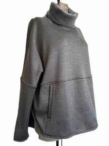The North Face Women’s XS/S Gray Canyon Flats Stretch Turtleneck Sweatshirt EUC - Picture 1 of 11