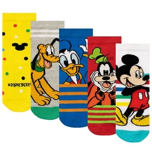 Disney Mickey Mouse Socken 5er Pack Kinder Jungen UK Junior Schuhgröße 0-6 Multipack - Bild 1 von 6