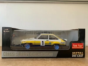 SUNSTAR FORD ESCORT MKII RS1800 1979 ACROPOLIS 1/18 EN BOITE F2 - Imagen 1 de 4