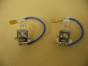 Pair of 12volt H3 Halogen 100W spot light / lamp bulbs EB483, LLB483 - Picture 1 of 1