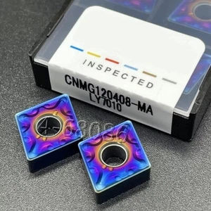 10 pezzi HRC60 CNMG120408-MA ZM1135 CNMG432-MA Inserto di tornitura in carburo per MCLNR*12 - Foto 1 di 2