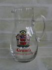 Vintage Glenfiddich Grant's Scotch Whisky. 0.5 Ltr Glass Water Jug. Collectable