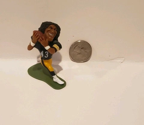 NFL Small Pros McFarlane Toys Collectible Figures Troy Polamalu Pittsburgh Mini Cover