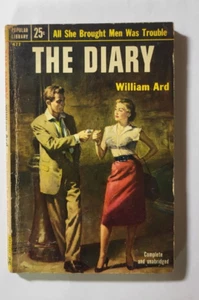 The Diary by William Ard 1953 Popular Library Paperback - Picture 1 of 7