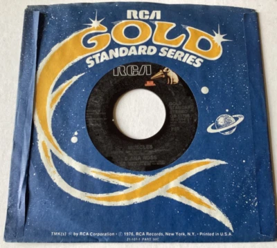 DIANA ROSS “Muscles” RCA GB-13798 Records 45 RPM Vinyl FREE SHIP Michael Jackson - Image 1 of 3