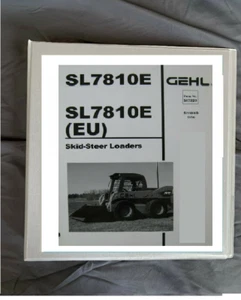 Gehl SL7810E Skid-Steer Loaders Service Repair Manual printed & binder - Picture 1 of 6